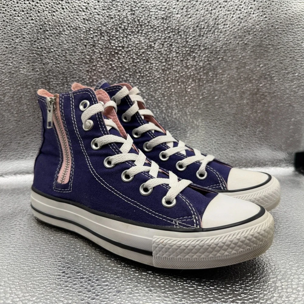 Size 6 Converse Chuck Taylor All Star Purple Womens High-Top Sneakers 532432F